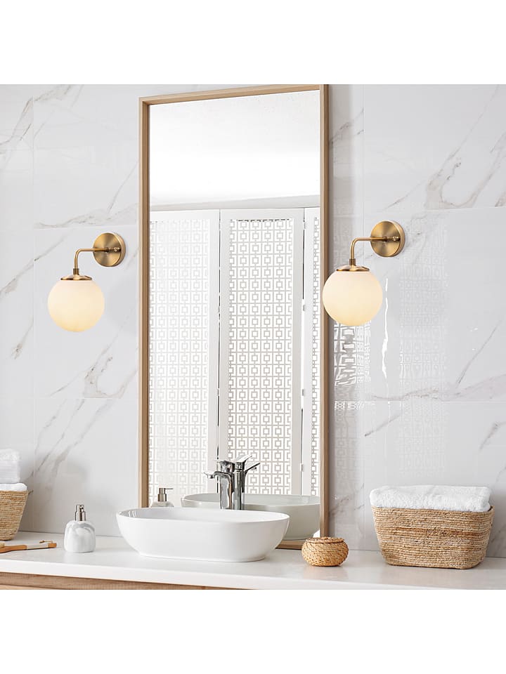 Opviq Wandleuchte in Gold - (B)27 x (H)25 cm günstig kaufen onesize