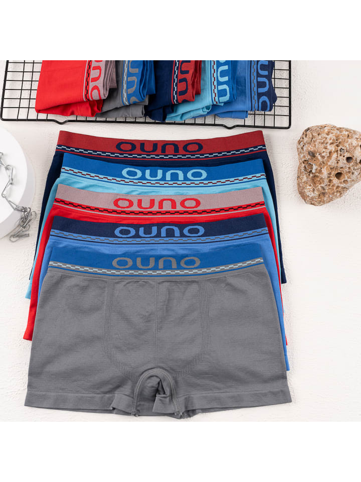 LOREZA 10er Set Boxershorts - Kariert - Bunt günstig kaufen