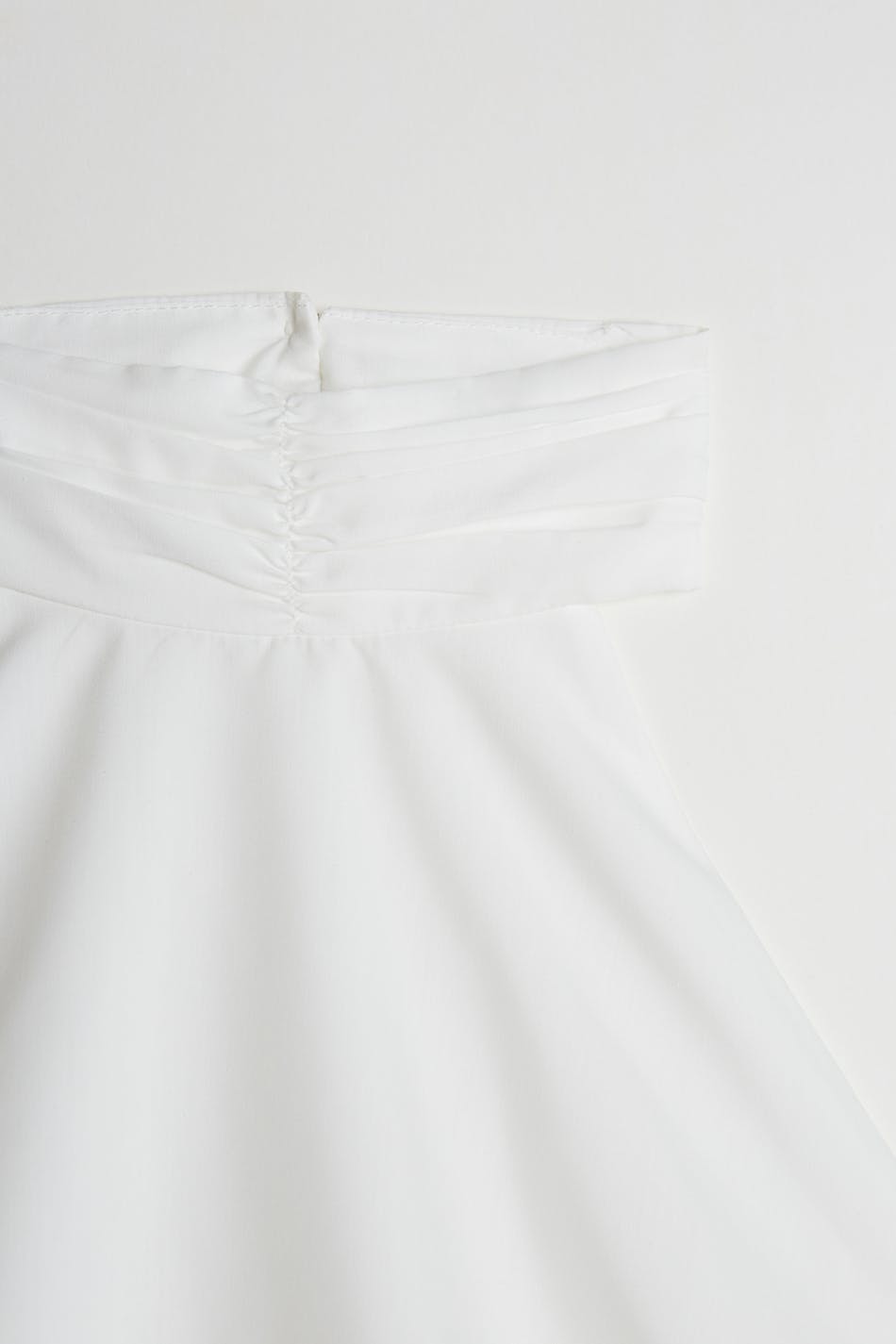 Poplin tie back top
