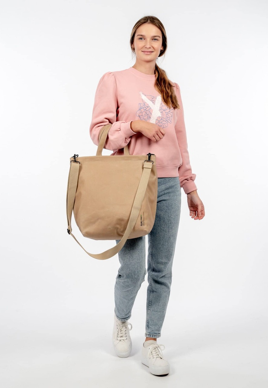 SINA JO Handtaschen beige CITYSHOPPER L