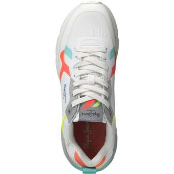Pepe Jeans Britt Pro Tech Sneaker in weiß