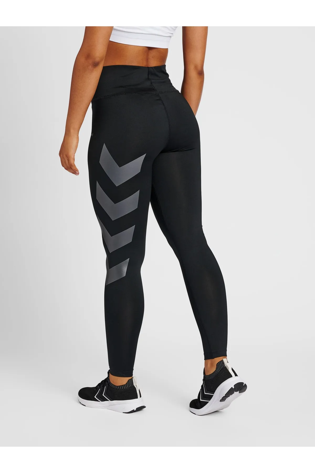 hummel  Sport-Leggings - Schwarz - Mittlerer Bund