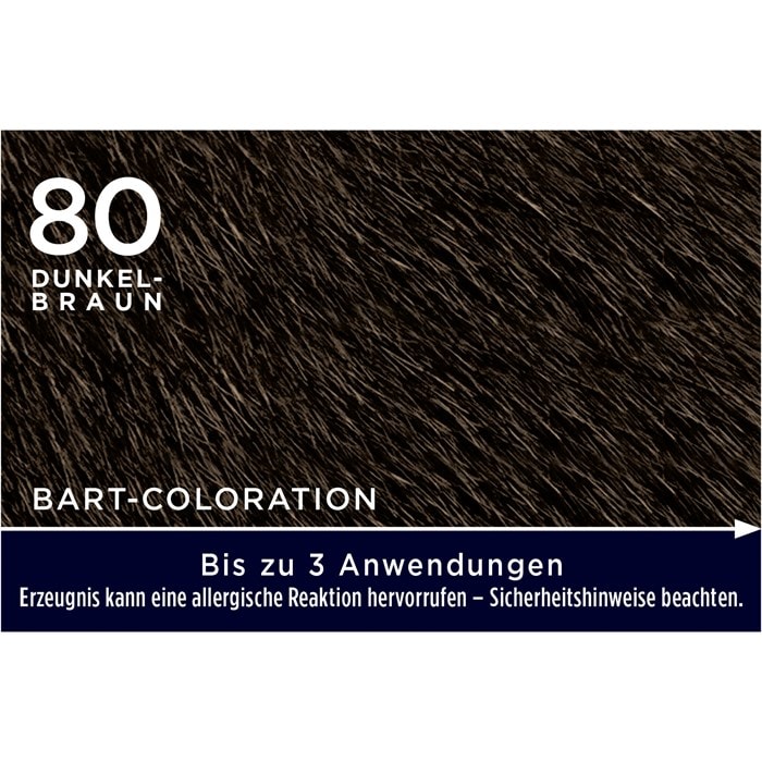 Bart-Coloration 80 Dunkelbraun