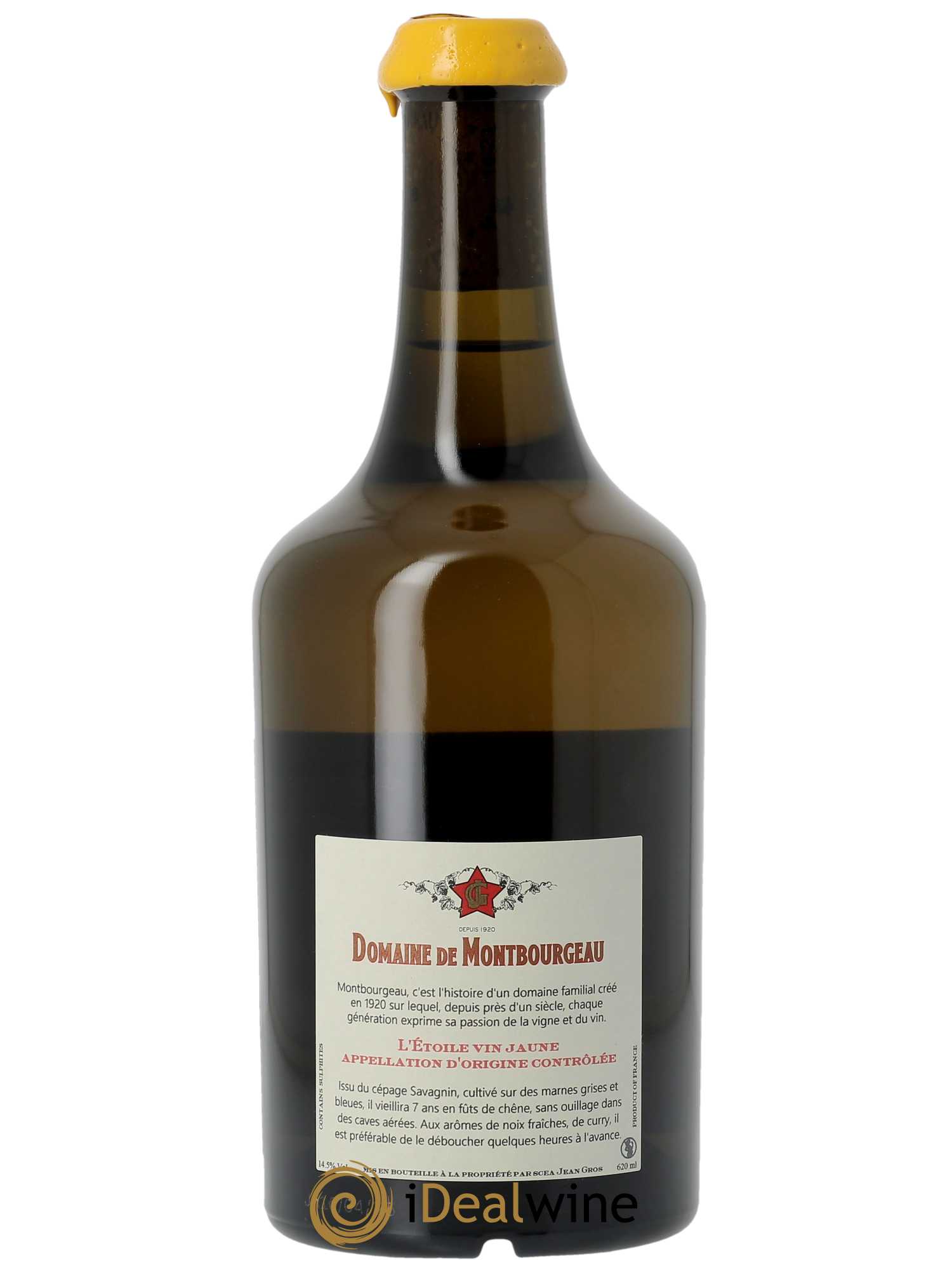L'Etoile Vin Jaune Domaine de Montbourgeau  2016 - Lot de 1 Bouteille