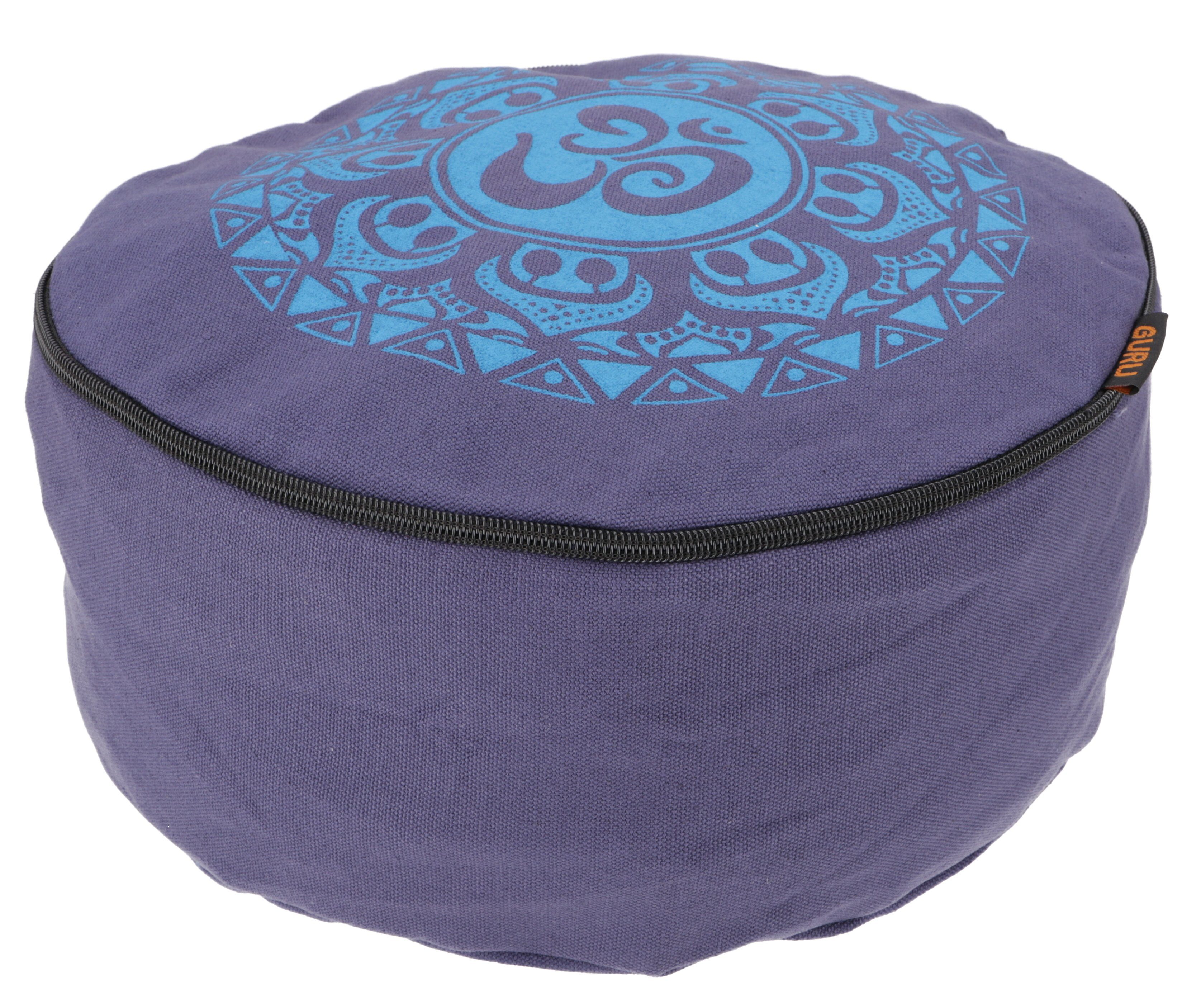 Guru-Shop Meditationskissen Yoga Kissen, Yogakissen, bedrucktes..