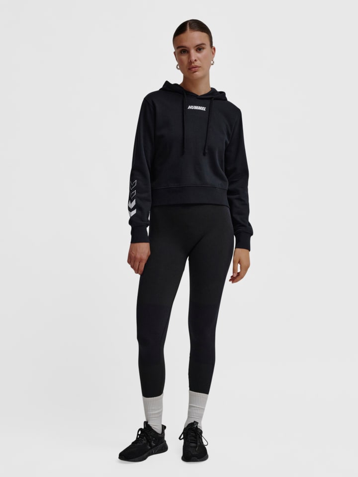 Hummel Hummel Verstellbare Taille Kapuzenpullover Hmlelemental Damen in BLACK günstig kaufen