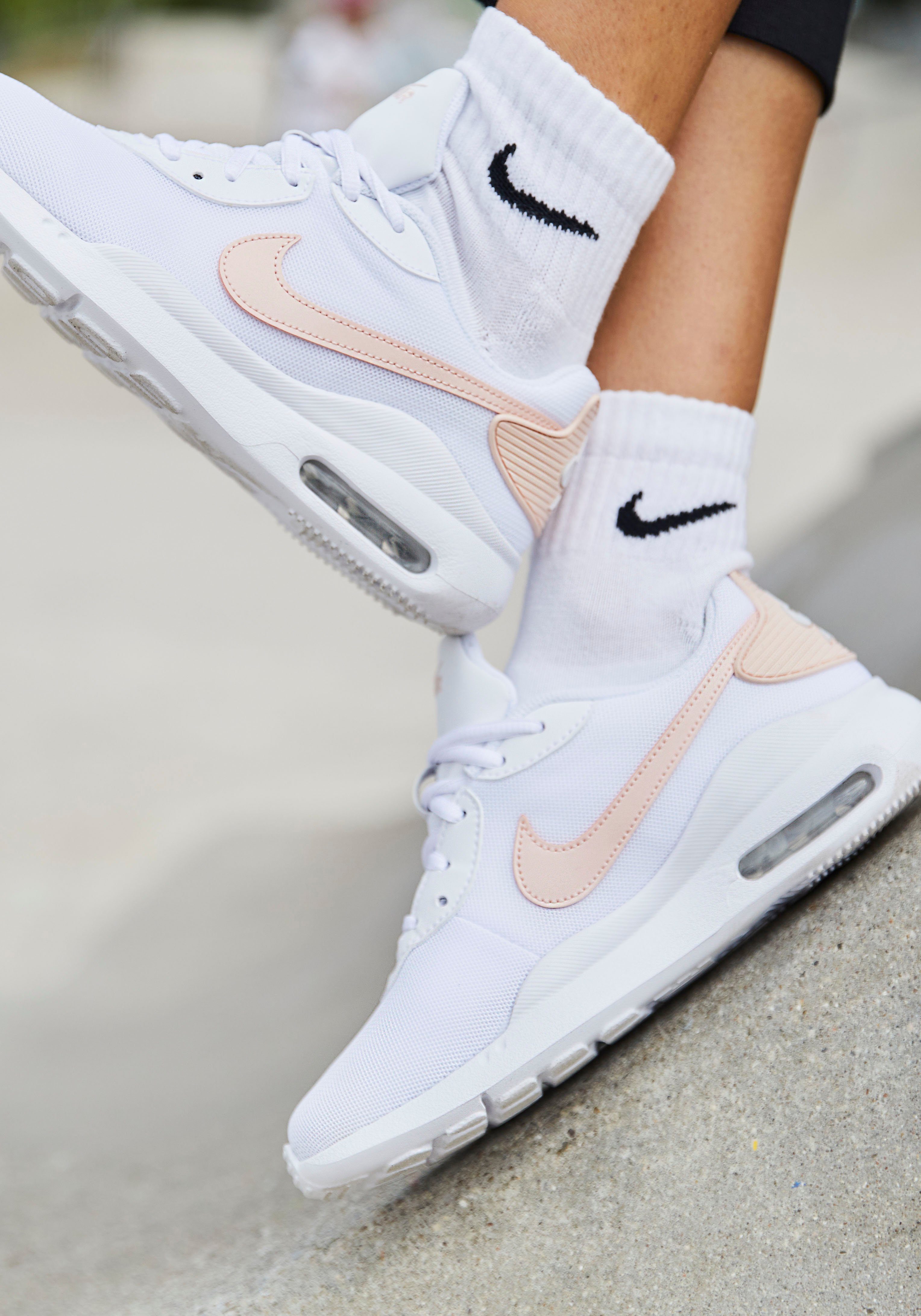 Nike Kurzsocken (3-Paar) mit weichem Frottee