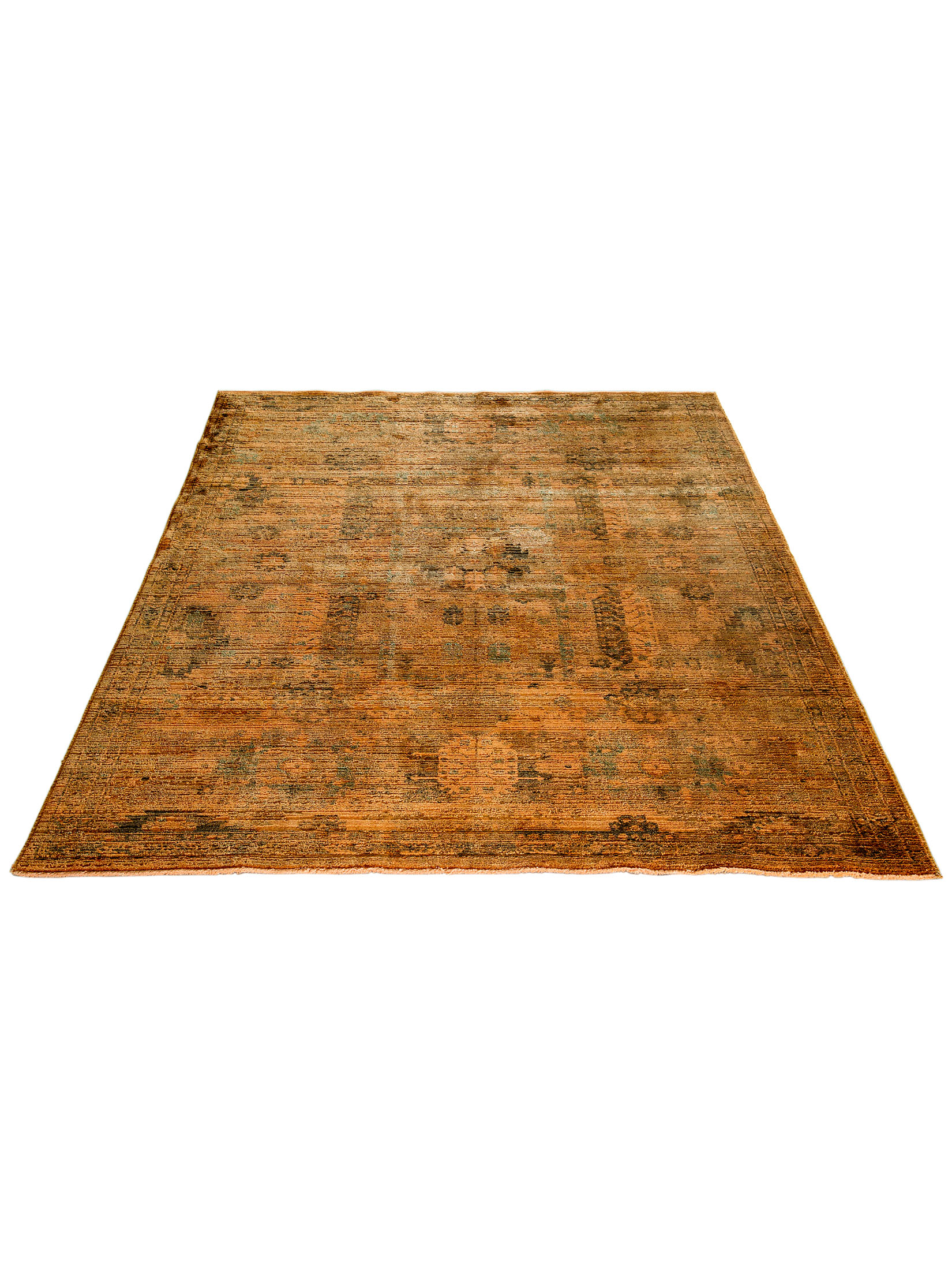 Saldala Vintage-Teppich, Orange