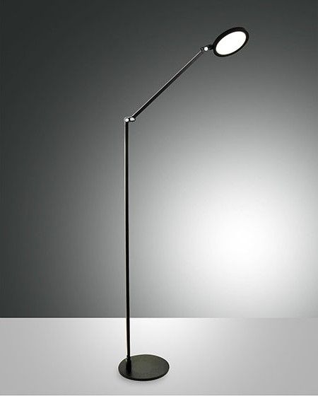 LED 1-flg Stehleuchte Regina Schwarz
