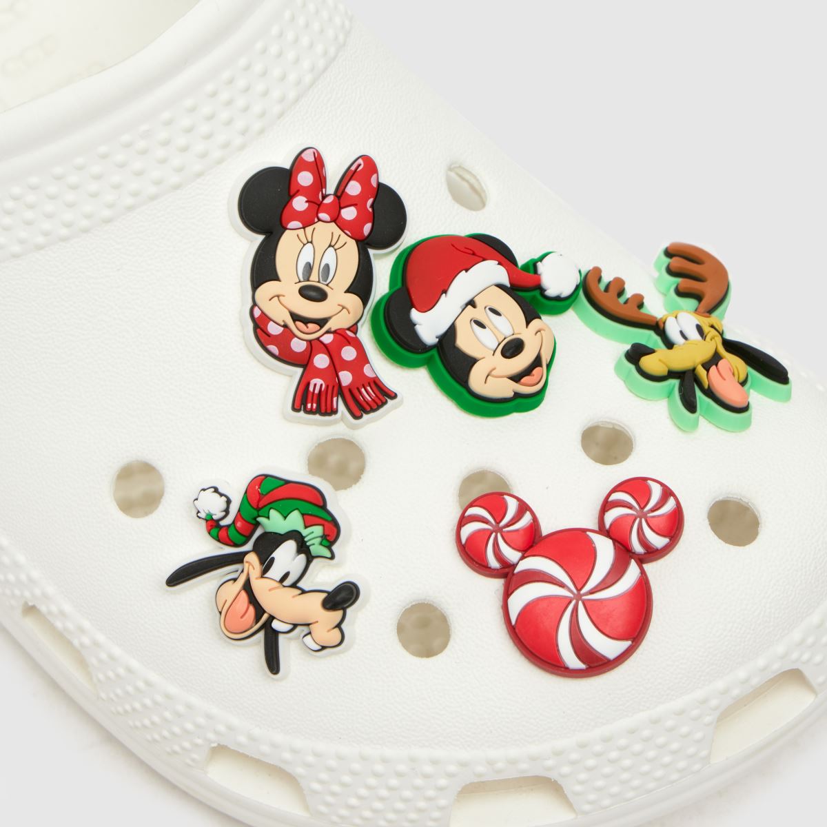 Crocs multifunkciós Jibbitz Mickey Karácsonyi Papucs 5 db-os Csomag