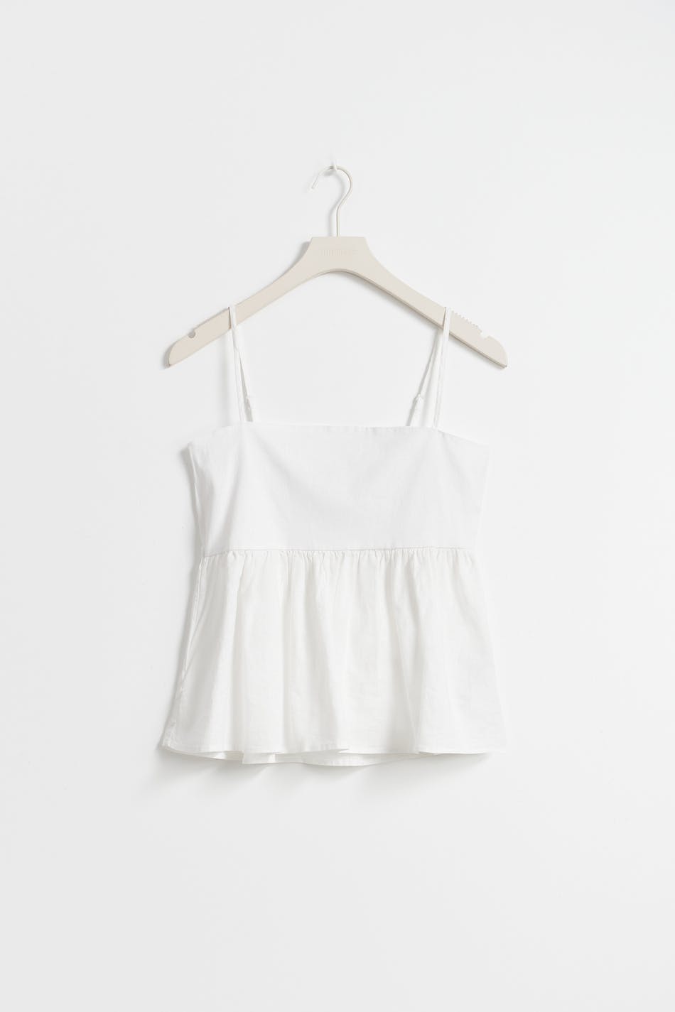 Linen blend singlet