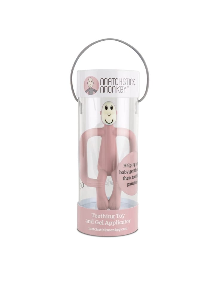 MATCHSTICK MONKEY Matchstick Monkey Beißring / Zahnungshilfe Affe Original altrosa günstig kaufen onesize