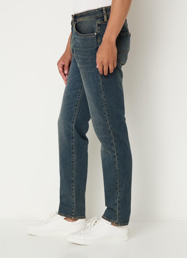 Armani Exchange Slim fit -farkut, joissa tumma pesu