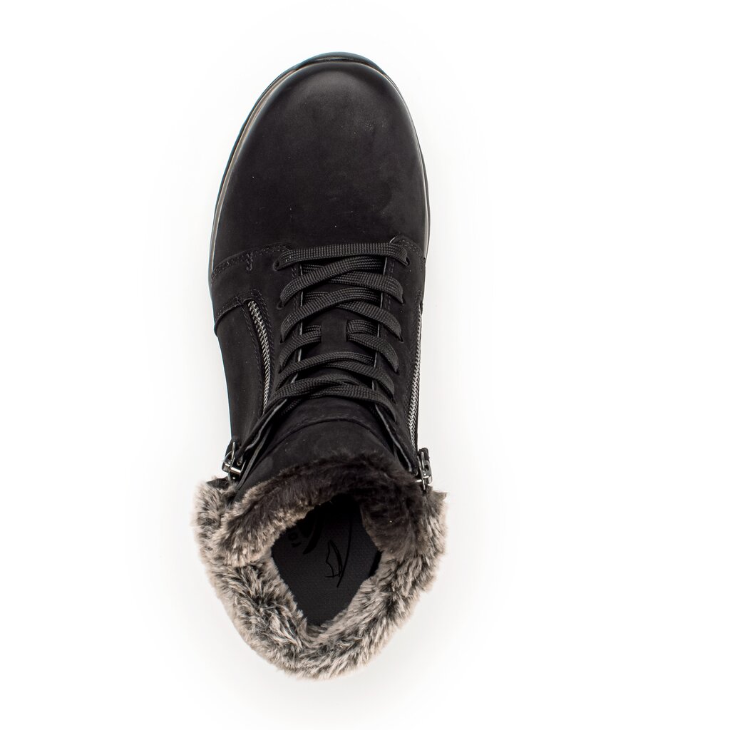 rollingsoft Schnürstiefelette schwarz