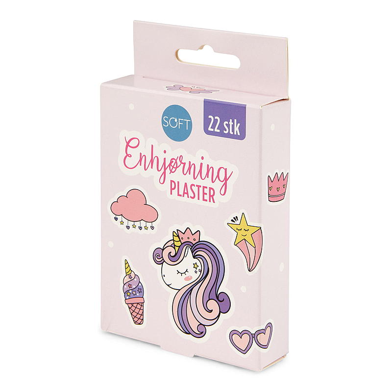 Soft Plaster 22 stk Unicorn