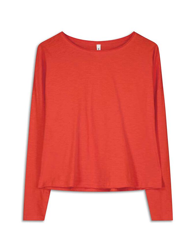 Langarmshirt - Baumwolle