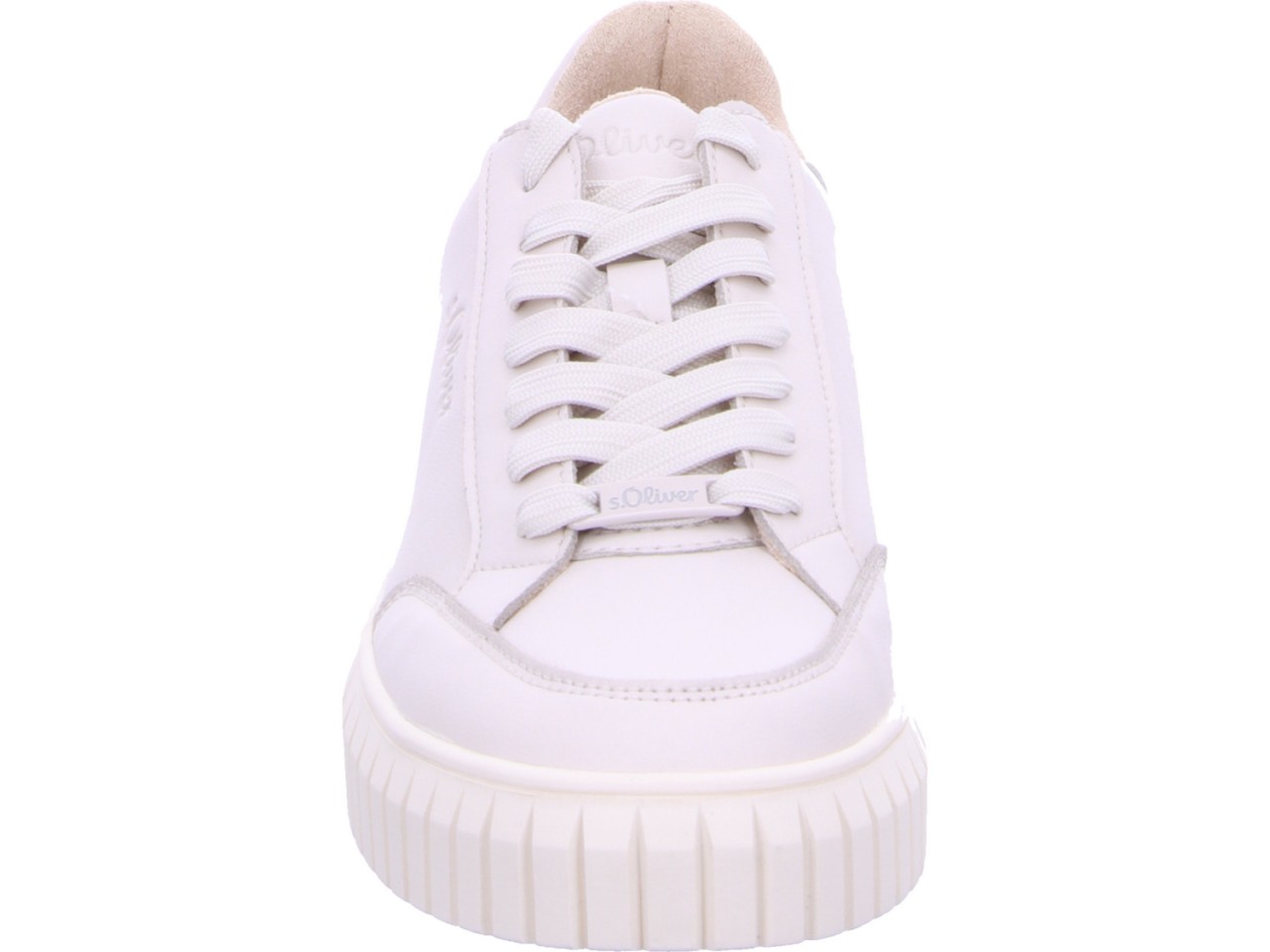S.OLIVER Freizeit Schnürer beige