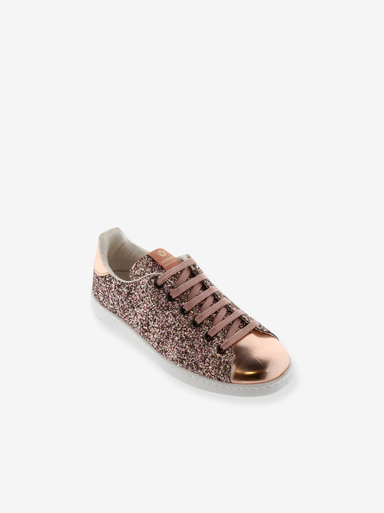 Baskets enfant Glitter 112558 VICTORIA® rose