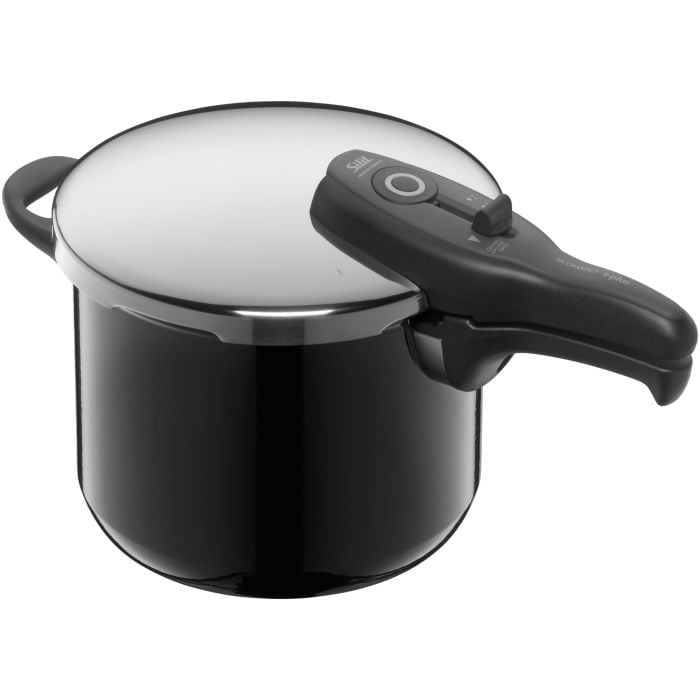 Silit Silargan® Sicomatic t-Plus Schnellkochtopf 6,5 l, Black