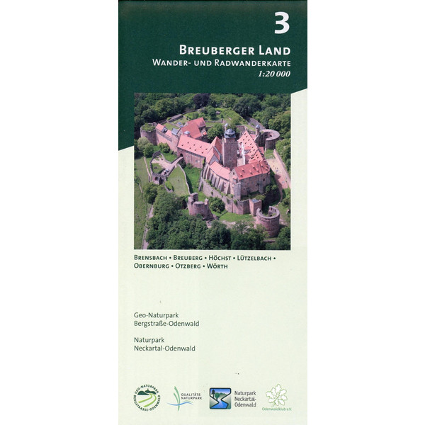 Breuberger Land 1:20.000 - Wanderkarte