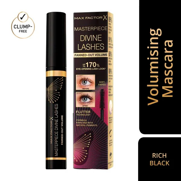 Max Factor Masterpiece Divine Lashes Rich Black Mascara 8ml