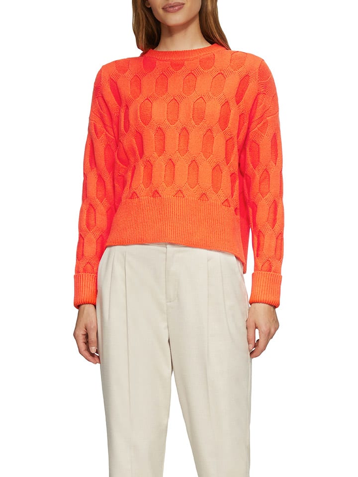 comma Pullover in Orange günstig kaufen