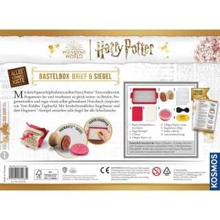 Harry Potter Bastelbox - Brief und Siegel (DW)