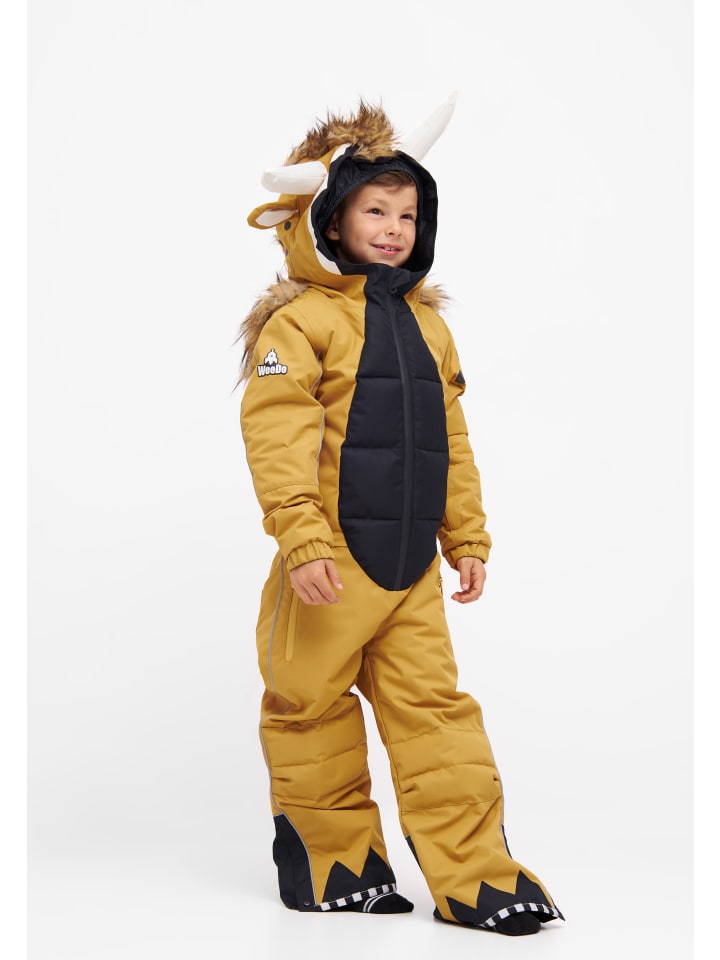 WeeDo Skioverall WILD THING in Golden Brown günstig kaufen 116/128