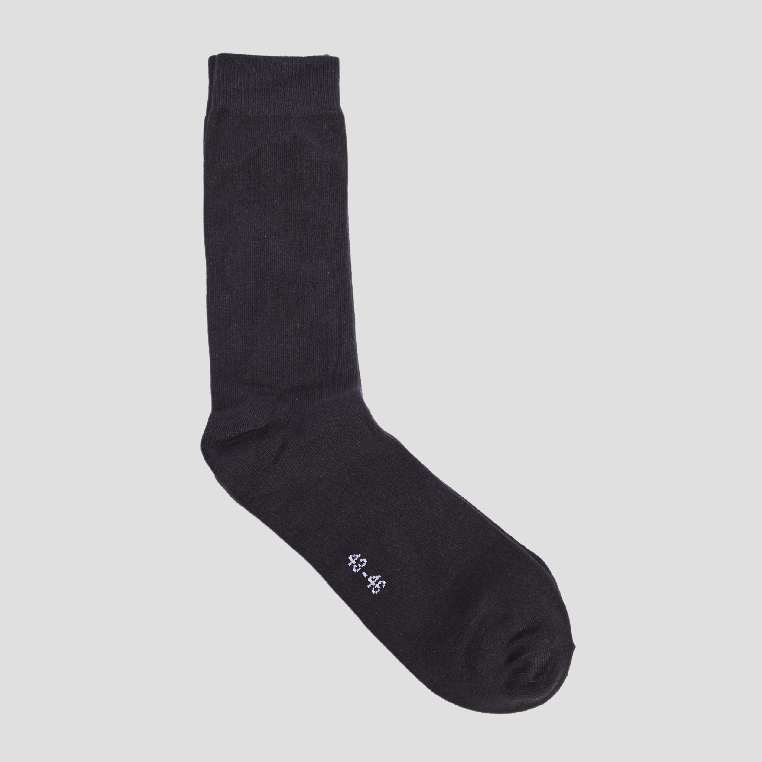 Lot 5 paires chaussettes noir homme | La Halle