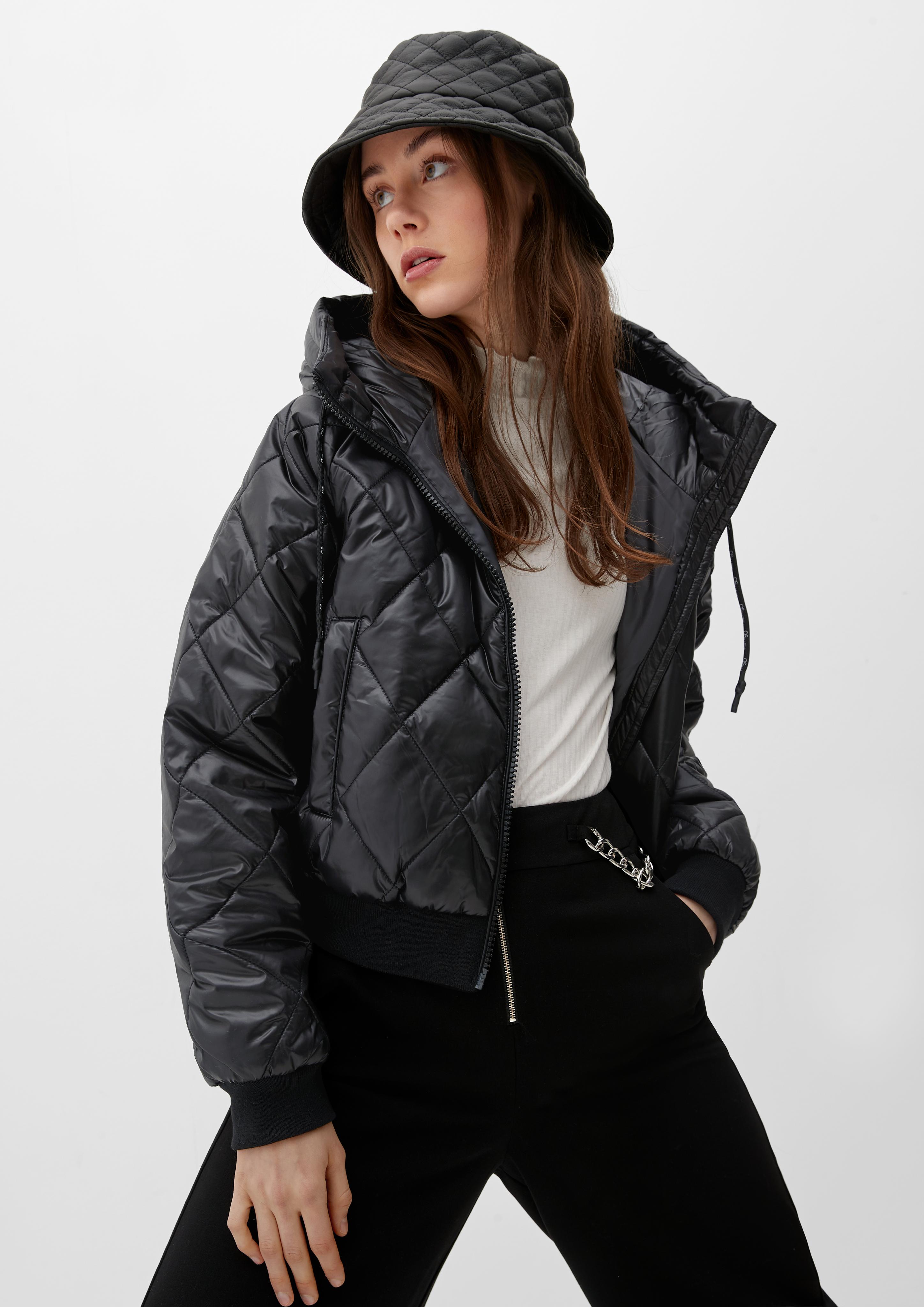 Steppjacke mit Kapuze  2123935-9999