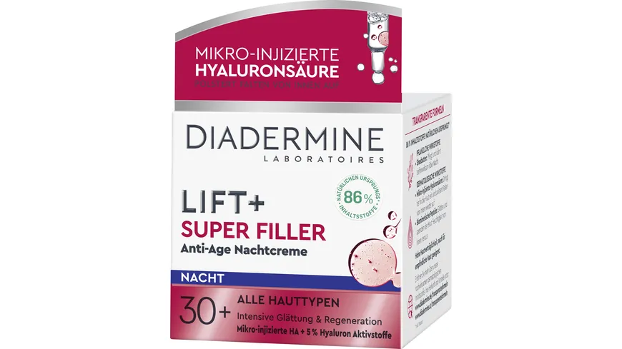 DIADERMINE Lift+ Nachtpflege Super Filler 50 ml