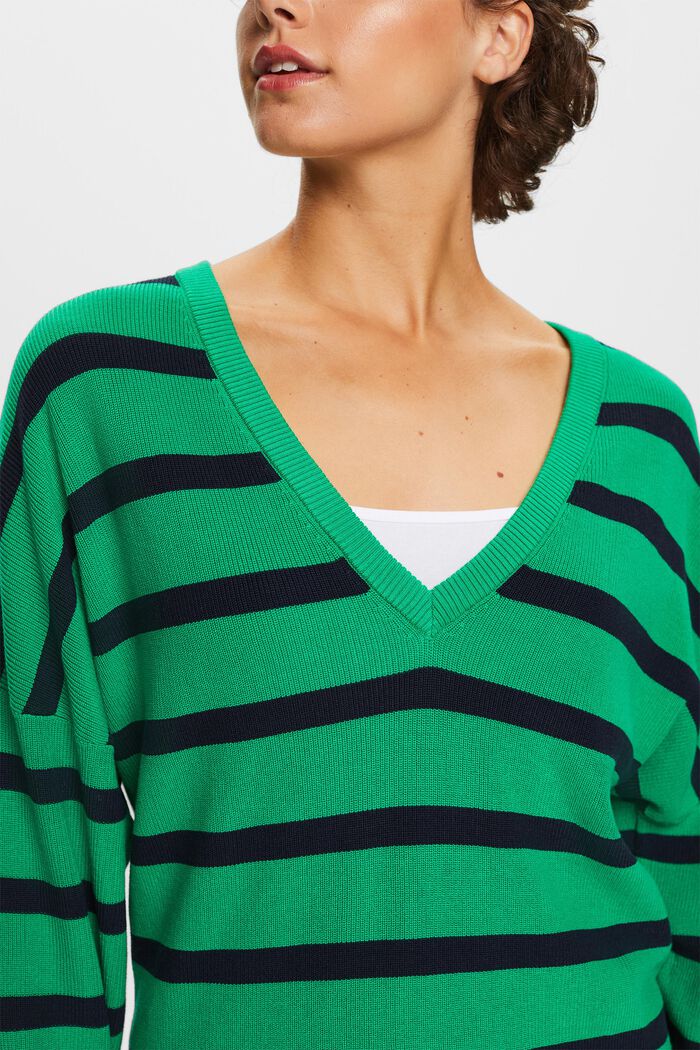 Pullover mit Fledermausärmeln, 100 % Baumwolle