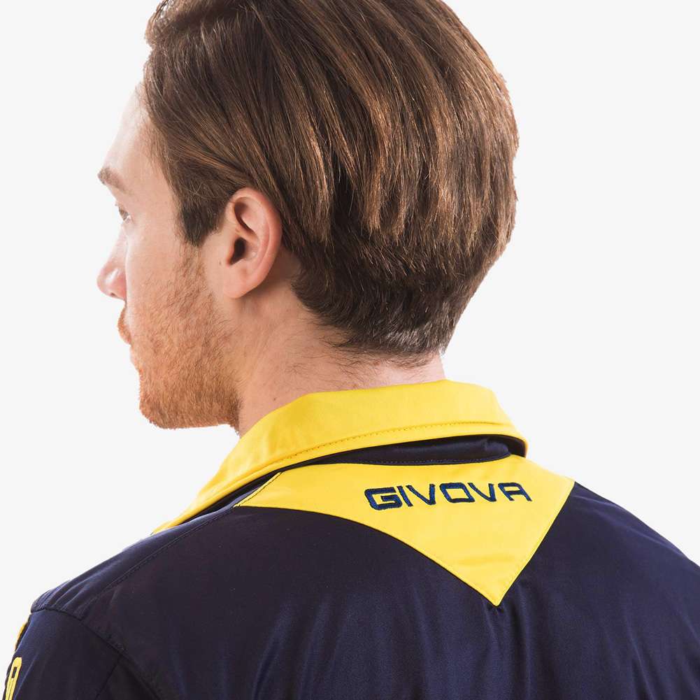 Givova Tuta Visa Trainingsanzug navy/gelb