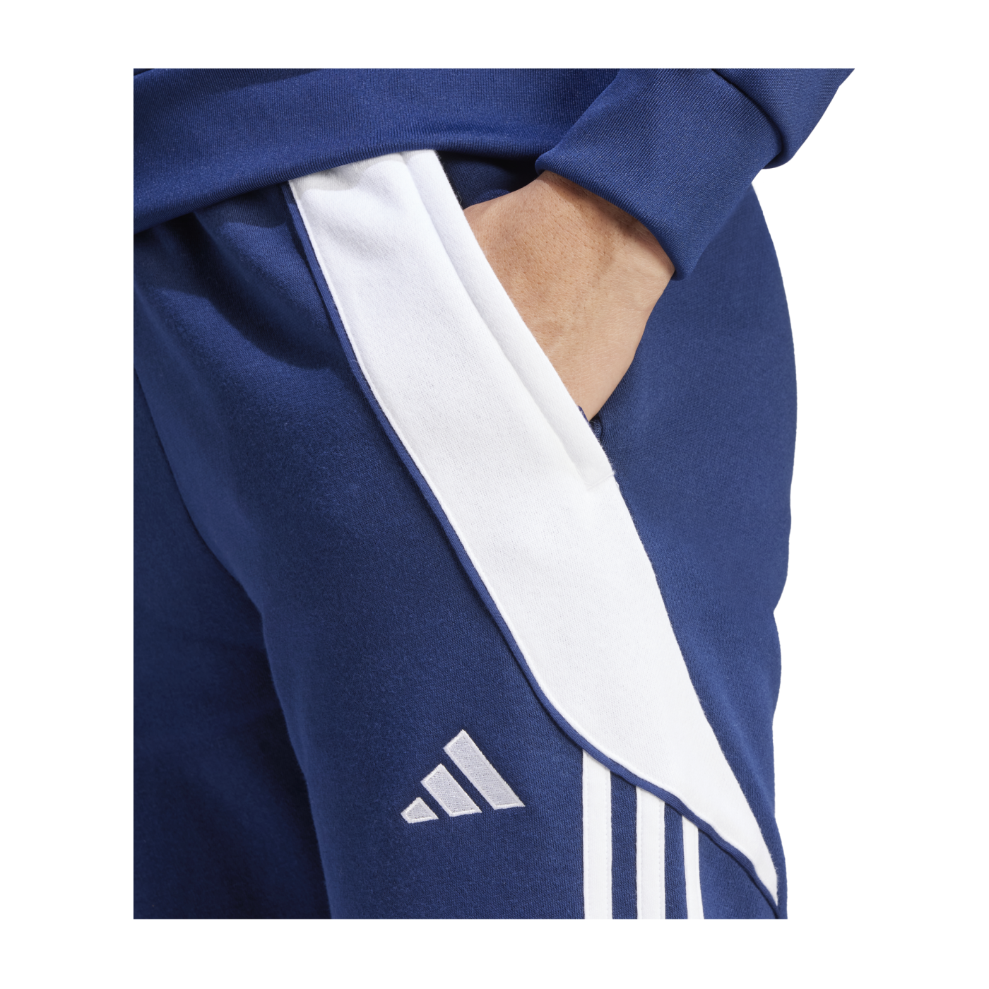 adidas Tiro 24 Trainingshose Damen Blau Weiss