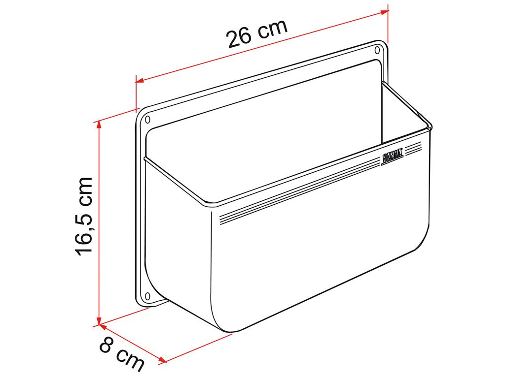 Fiamma Pocket L Ablagefach