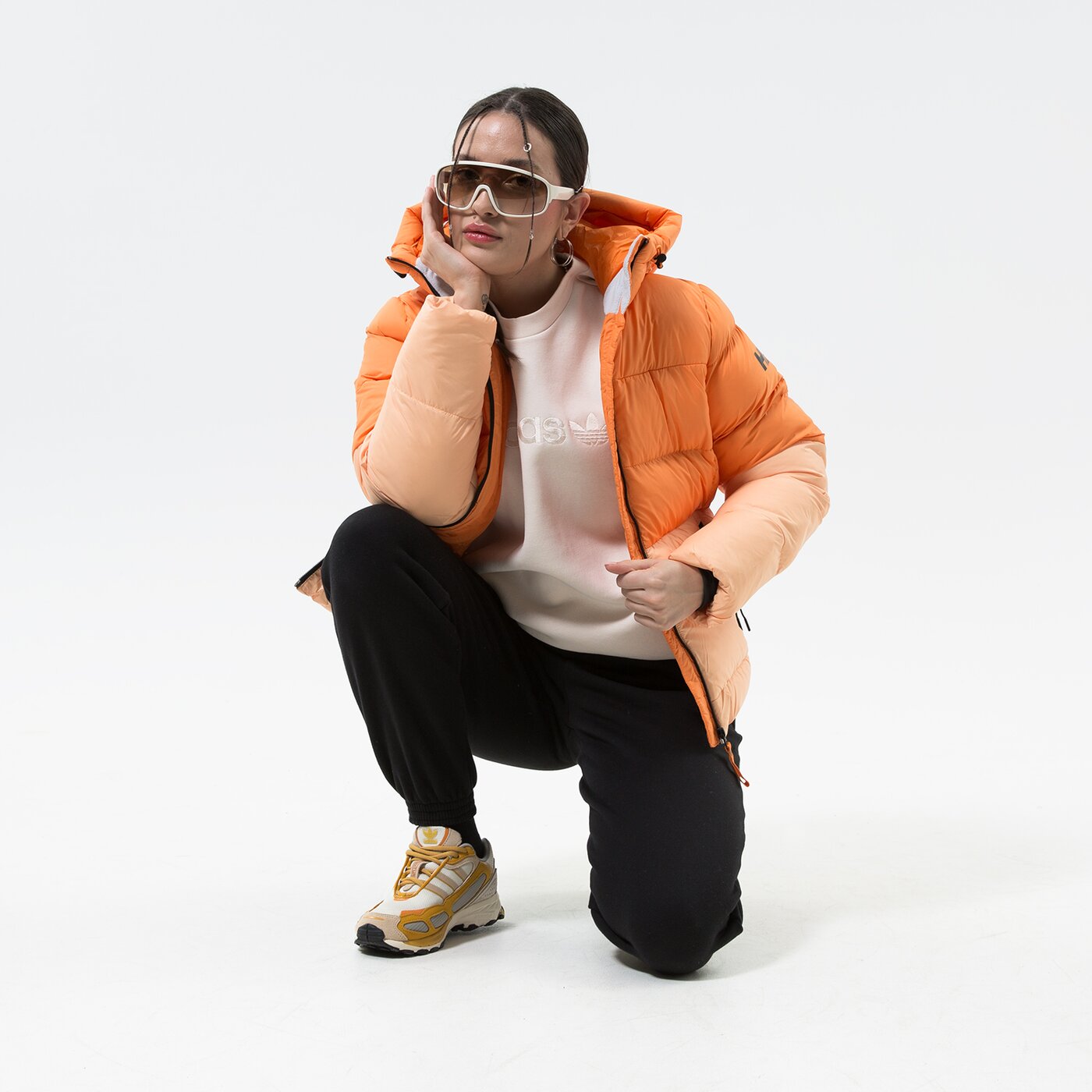 HELLY HANSEN JACKE WINTER W ACTIVE PUFFY JACKET Orange