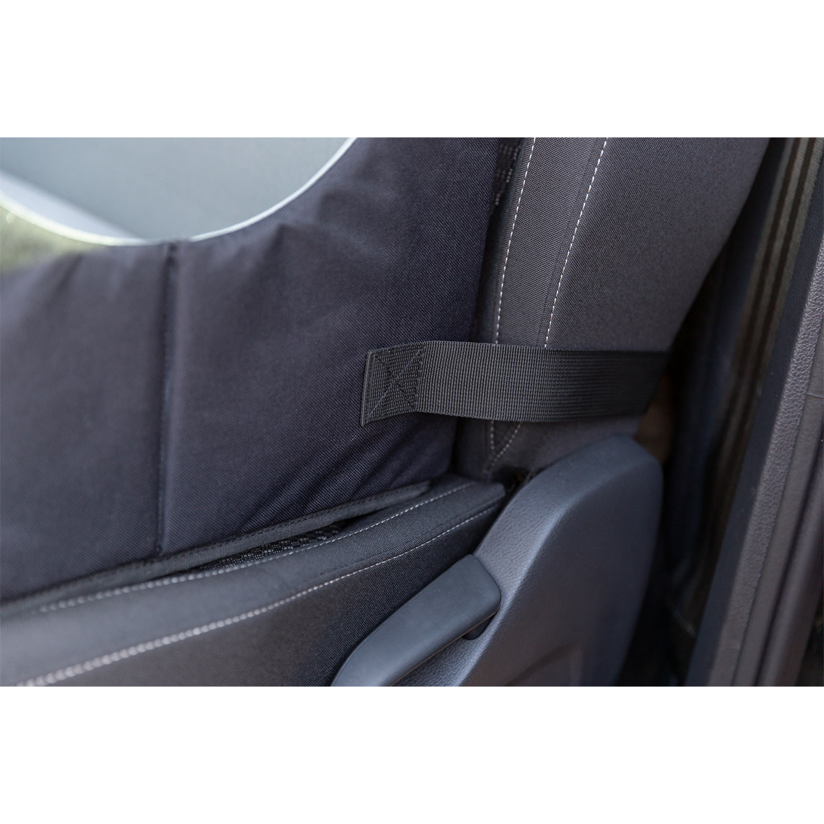 Trixie Autositz doppelt schwarz/grau 80 × 28 × 39 cm bei ZooRoyal