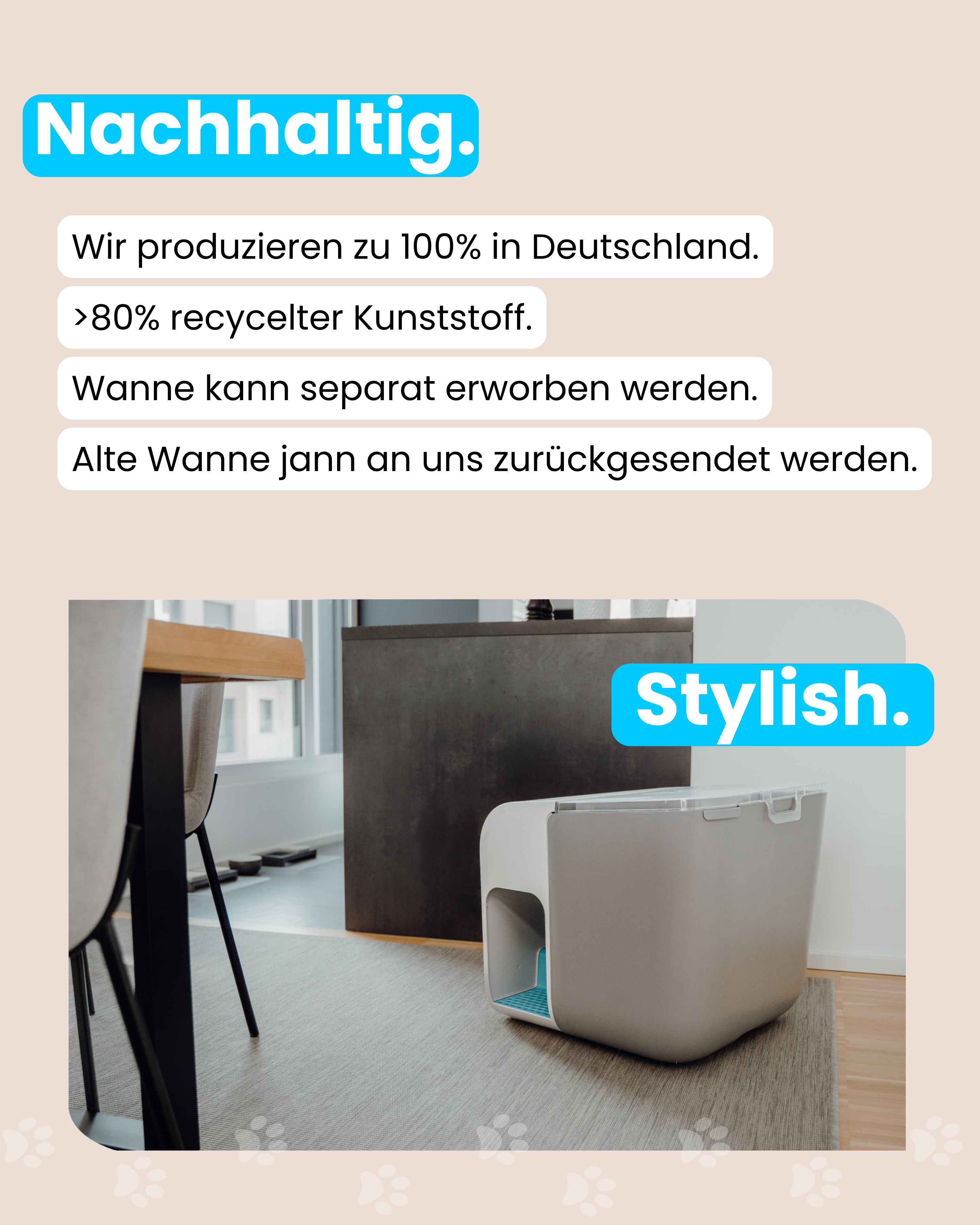 elly&bruce Katzentoiletten elly&bruce Katzentoilette Cloou