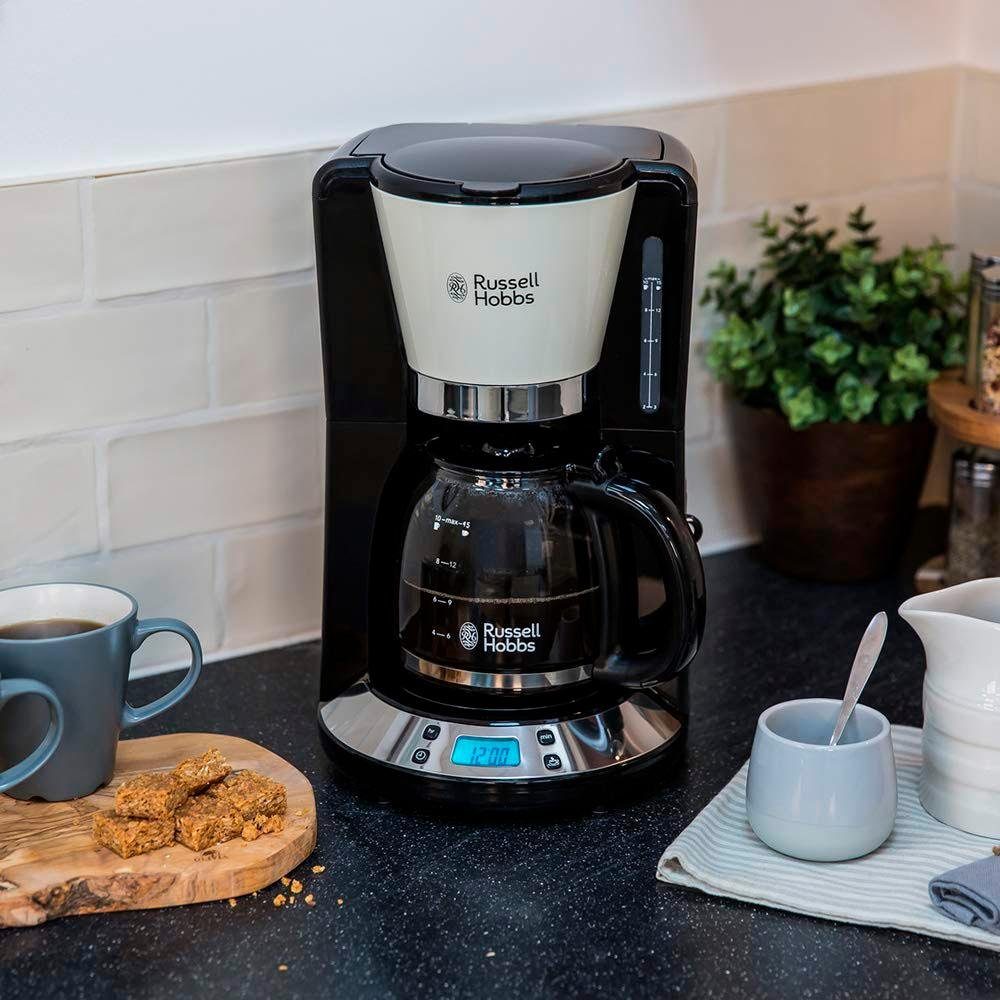 RUSSELL HOBBS Filterkaffeemaschine Colours Plus+ 24033-56, 1,25l Kaffeekanne, Papierfilter 1x4