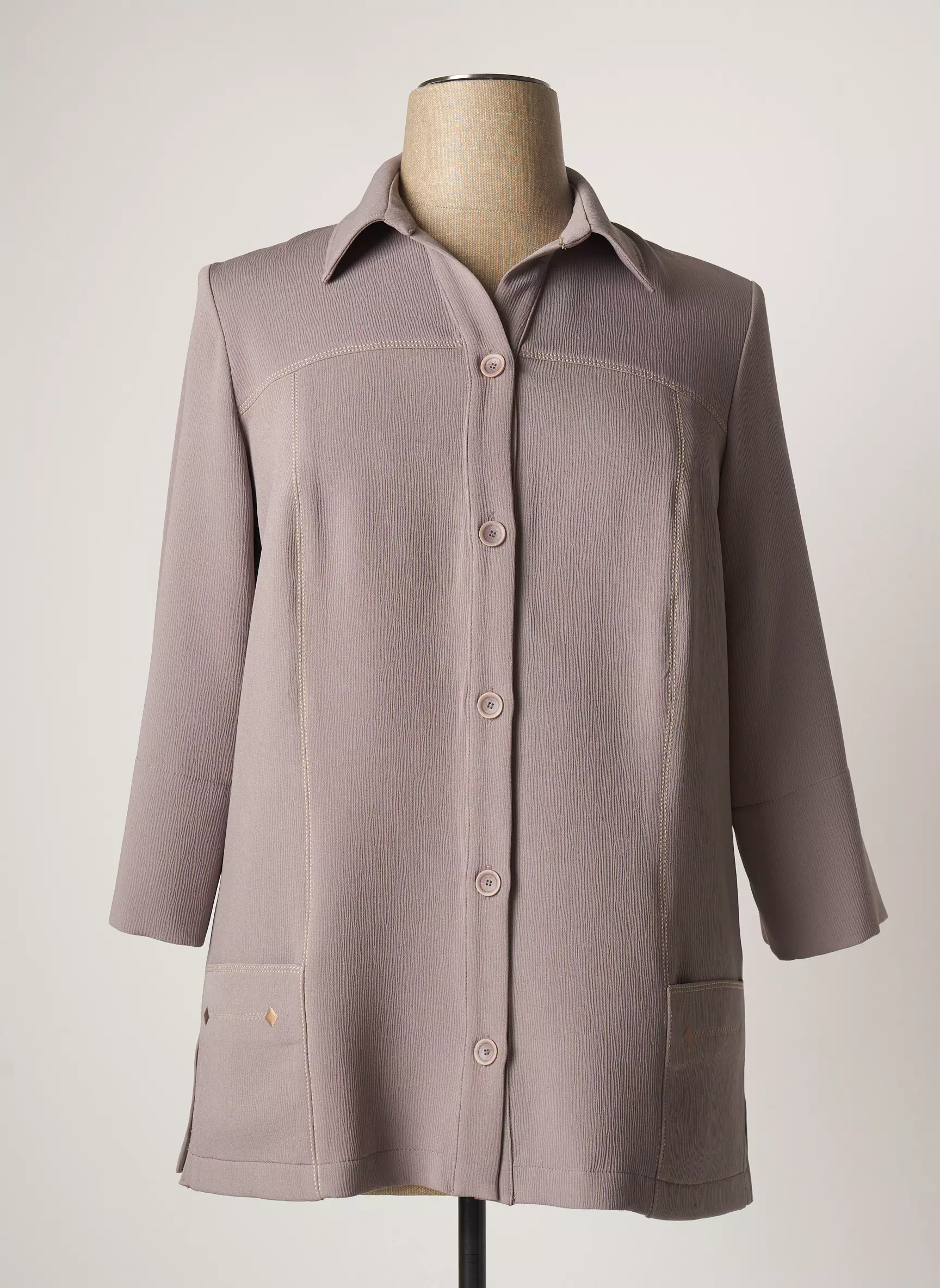 France Rivoire Vestecasual Femme couleur beige