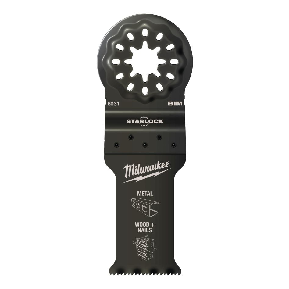Milwaukee Zubehör 48906034 Starlock - OMT SL Tauchsägeblatt WM BiM 28x47mm - 10 Stück