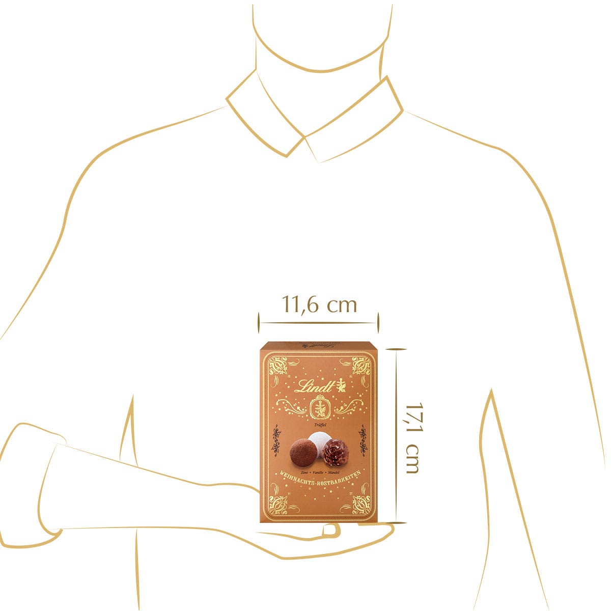 Weihnachts-Kostbarkeiten Trüffel, 100g