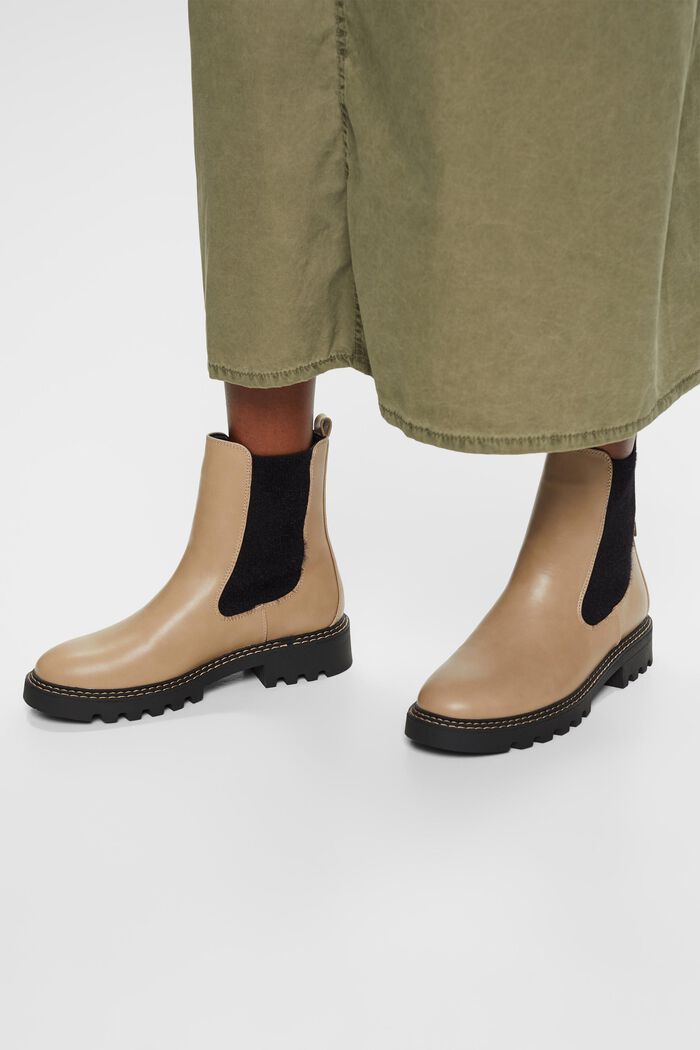 Chelsea Boots aus veganem Leder