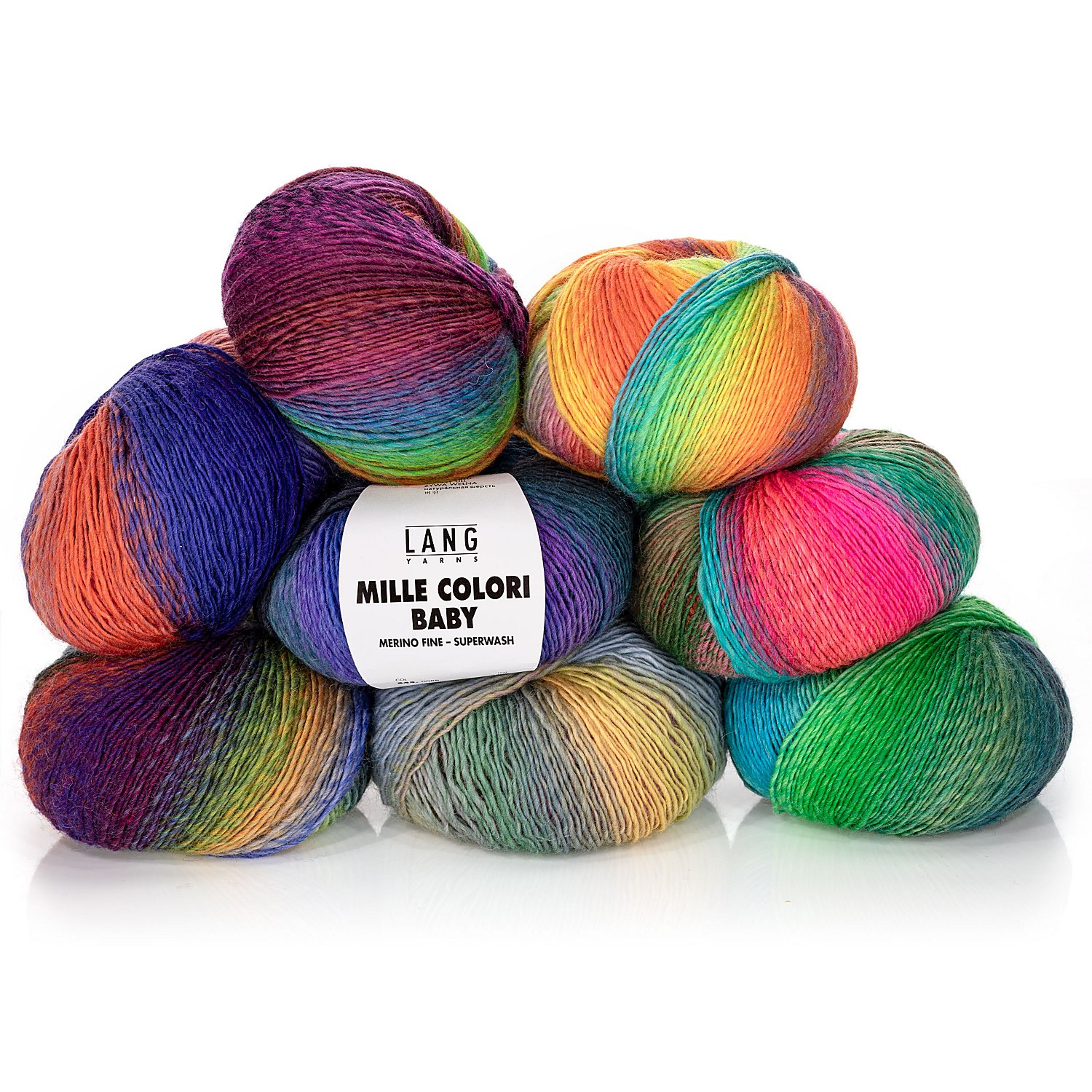 Lang Yarns Wolle Mille Colori Baby