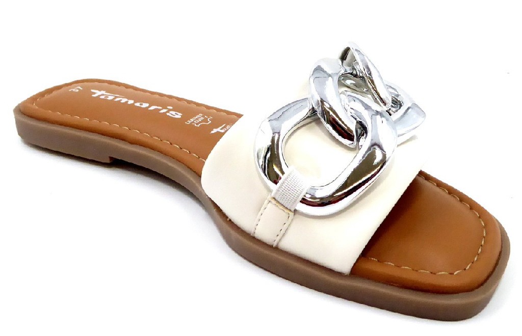 TAMARIS Klassische Sandalen weiss