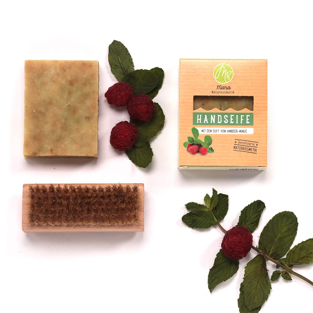 Mara Handseife Himbeer-Minze 90 g