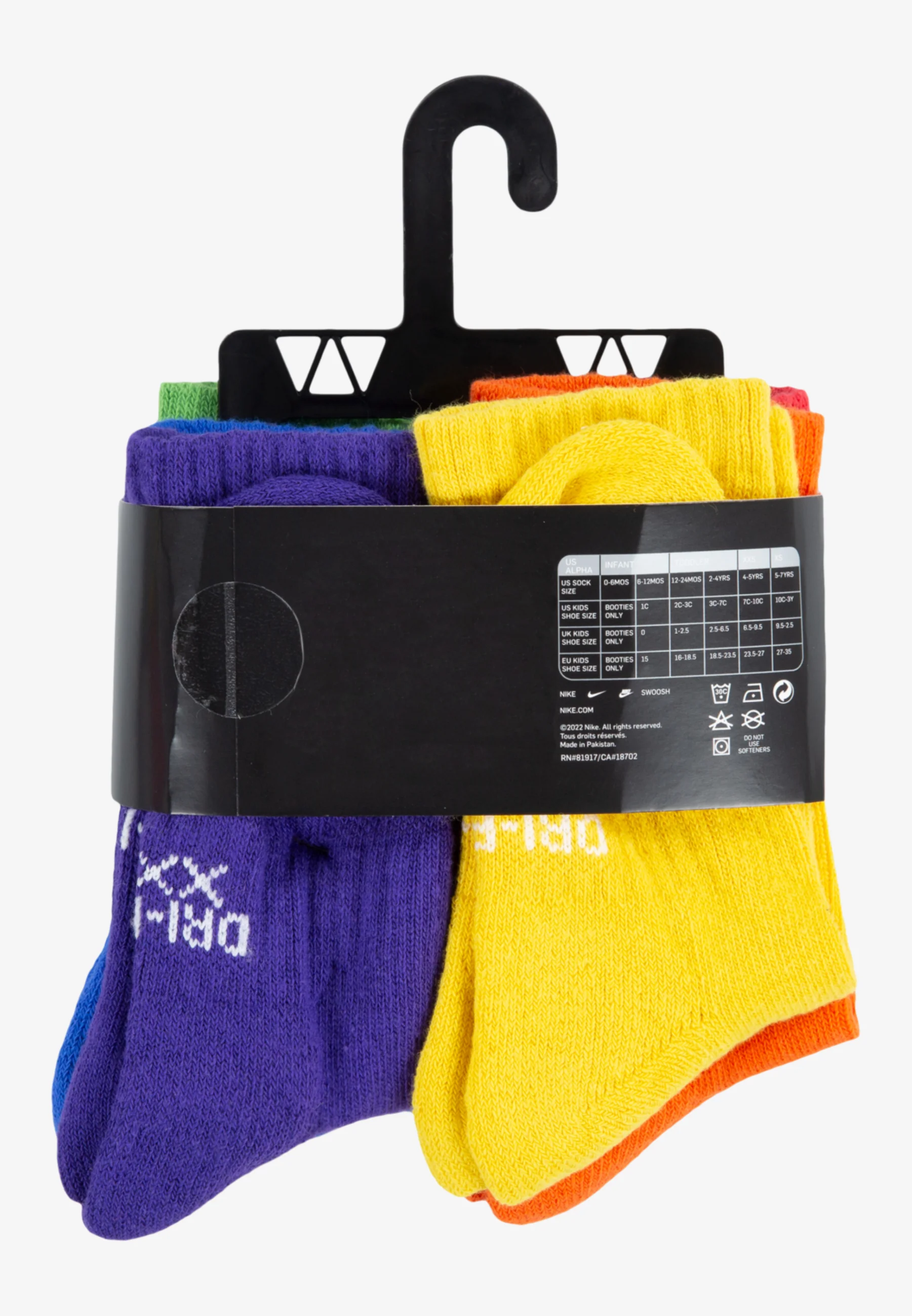 Nike Sportswear PERFORMANCE BASIC CREW PACK DE 6 - Calcetines