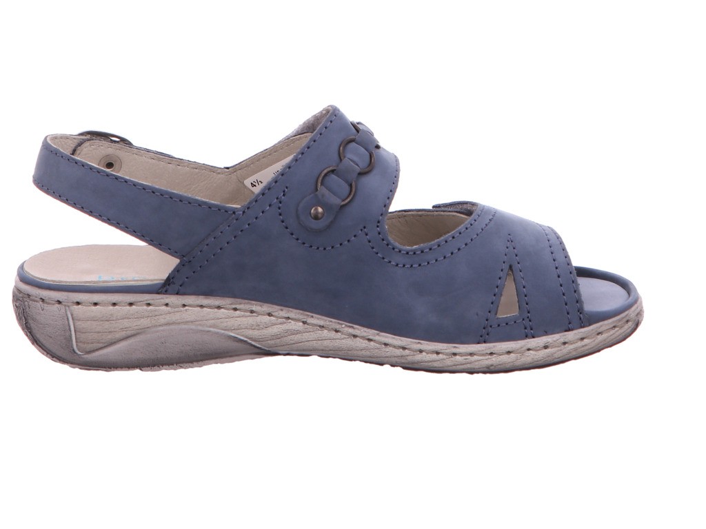 WALDLÄUFER Klassische Sandalen blau Garda