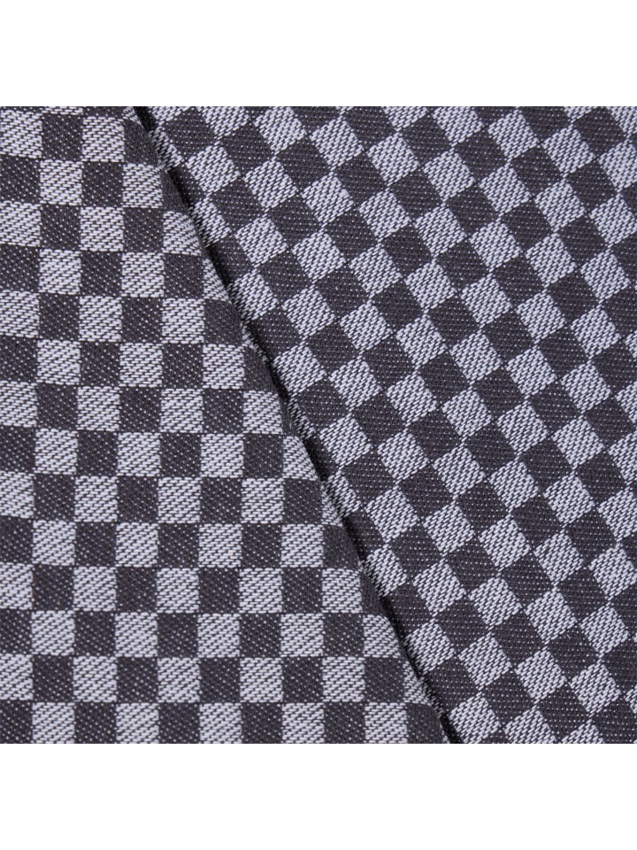 Sansibar 3-teiliges Set: Geschirrtuch Set in Anthrazit günstig kaufen 50x70 cm