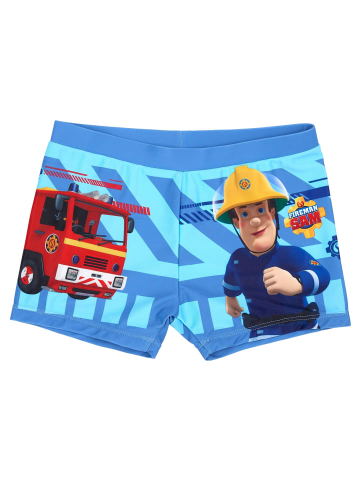Feuerwehrmann Sam  Feuerwehrmann Sam Badehose in blau günstig kaufen